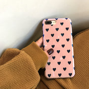 Gradient Case For  Love Heart Phone Cases For Glossy Soft Silicon