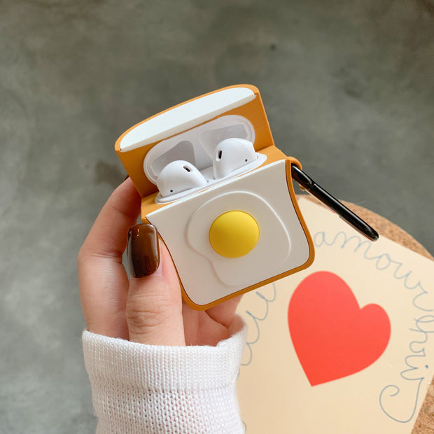 Compatible with Apple, Breakfast Egg Toast Airpod Case